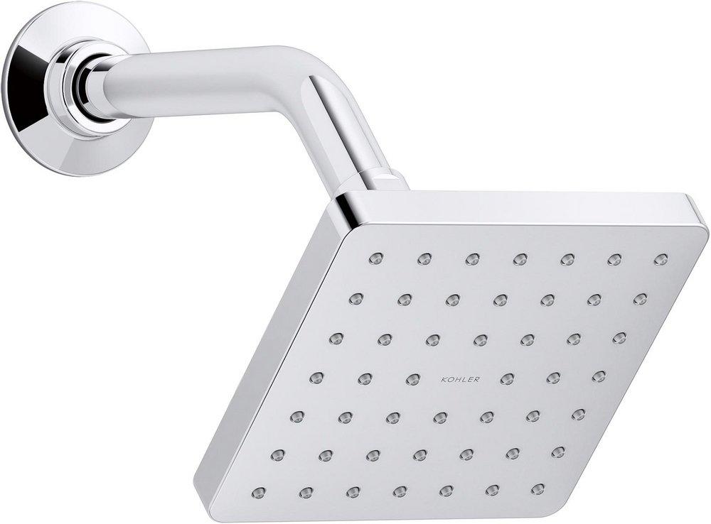 KOHLER Polished Chrome Single Function Katalyst® Showerhead 
