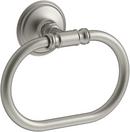 Oval Closed Towel Ring in Vibrant® Brushed Nickel