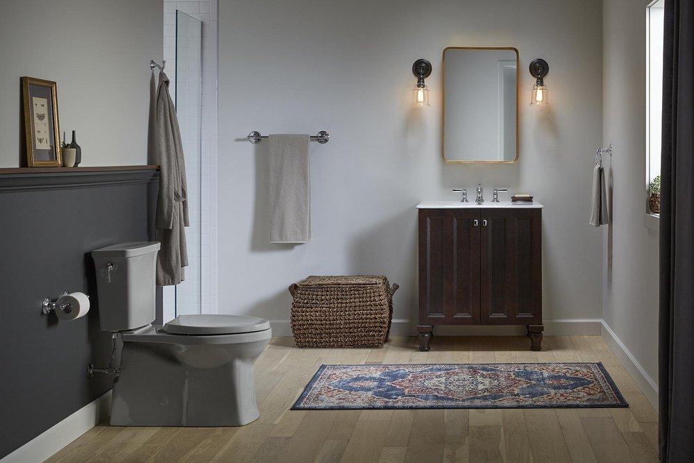 KOHLER Polished Chrome 1-Hook Robe Hook 