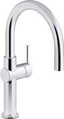 KOHLER Polished Chrome Single Handle Lever Bar Faucet 
