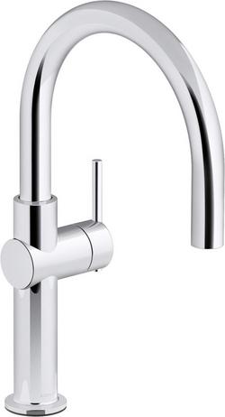 Single Handle Bar Faucet in Polished Chrome