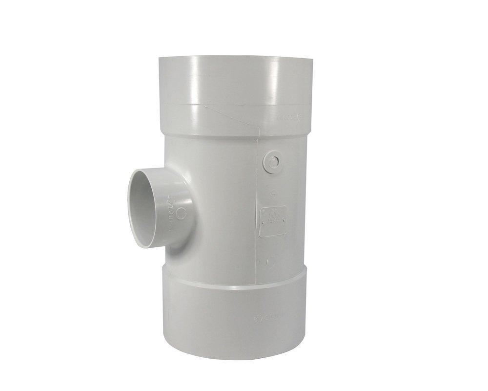 Multi-Fittings Corporation Hub PVC Reducing Sewer Tee 