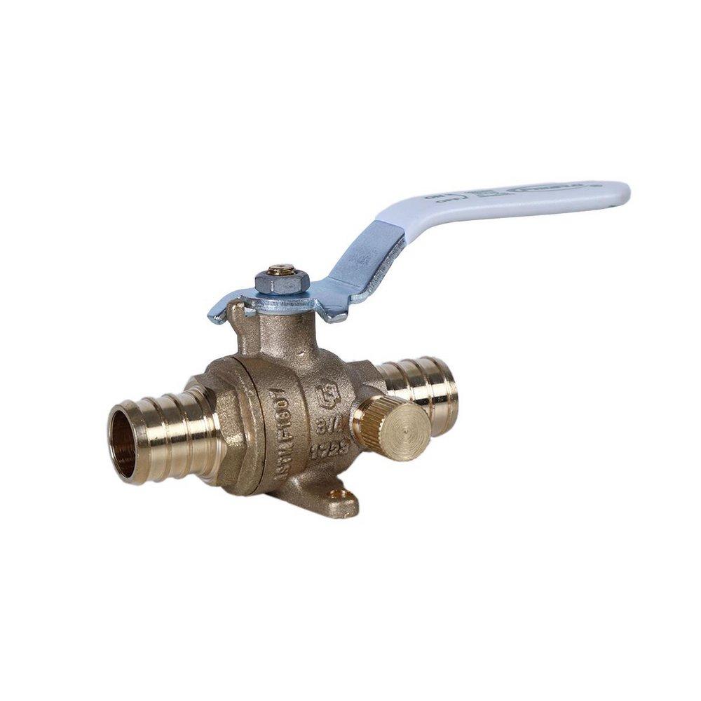 PROFLO&reg; Unfinished Brass F1807 Ball Valve 