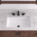 Signature Hardware White Undermount Bathroom Sink 
