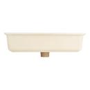Signature Hardware White 24 x 14 in. Rectangular Undermount Bathroom Sink 