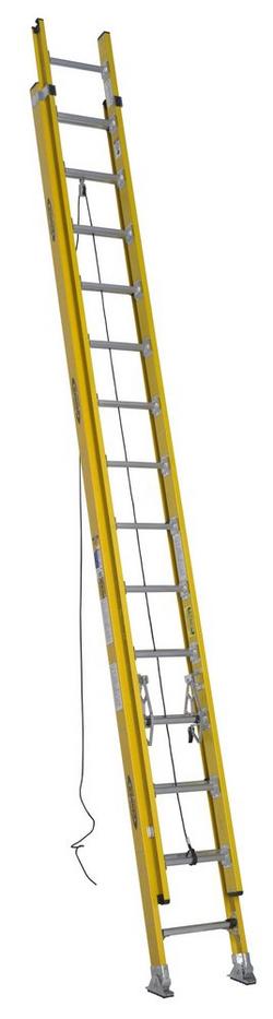Fiberglass 28 ft. 375 lb. Extension Ladder