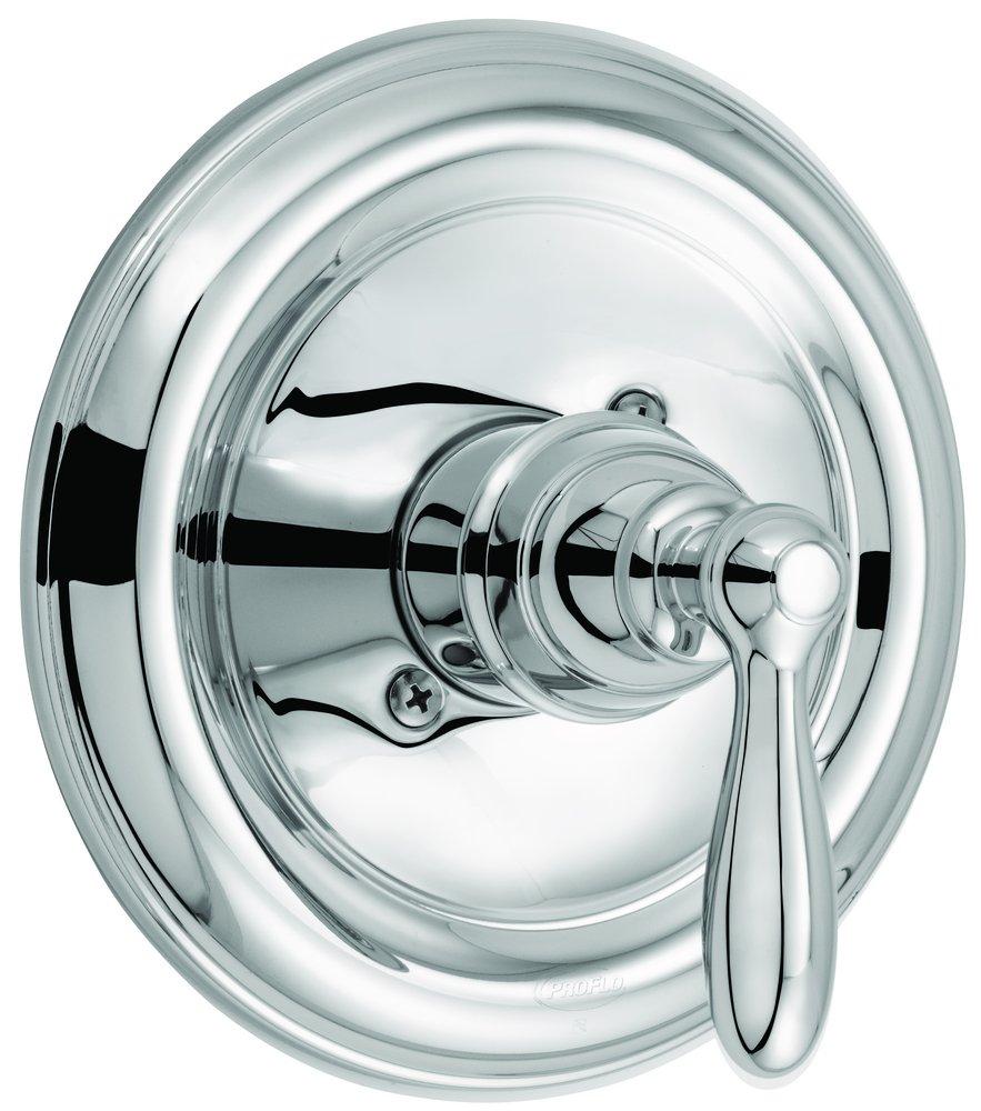 PROFLO&reg; Chrome Single Handle Bathtub & Shower Faucet (Trim Only) 