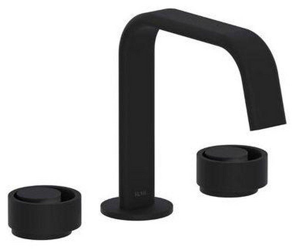 ROHL&reg; Matte Black Two Handle Widespread Bathroom Sink Faucet Knob Handle 