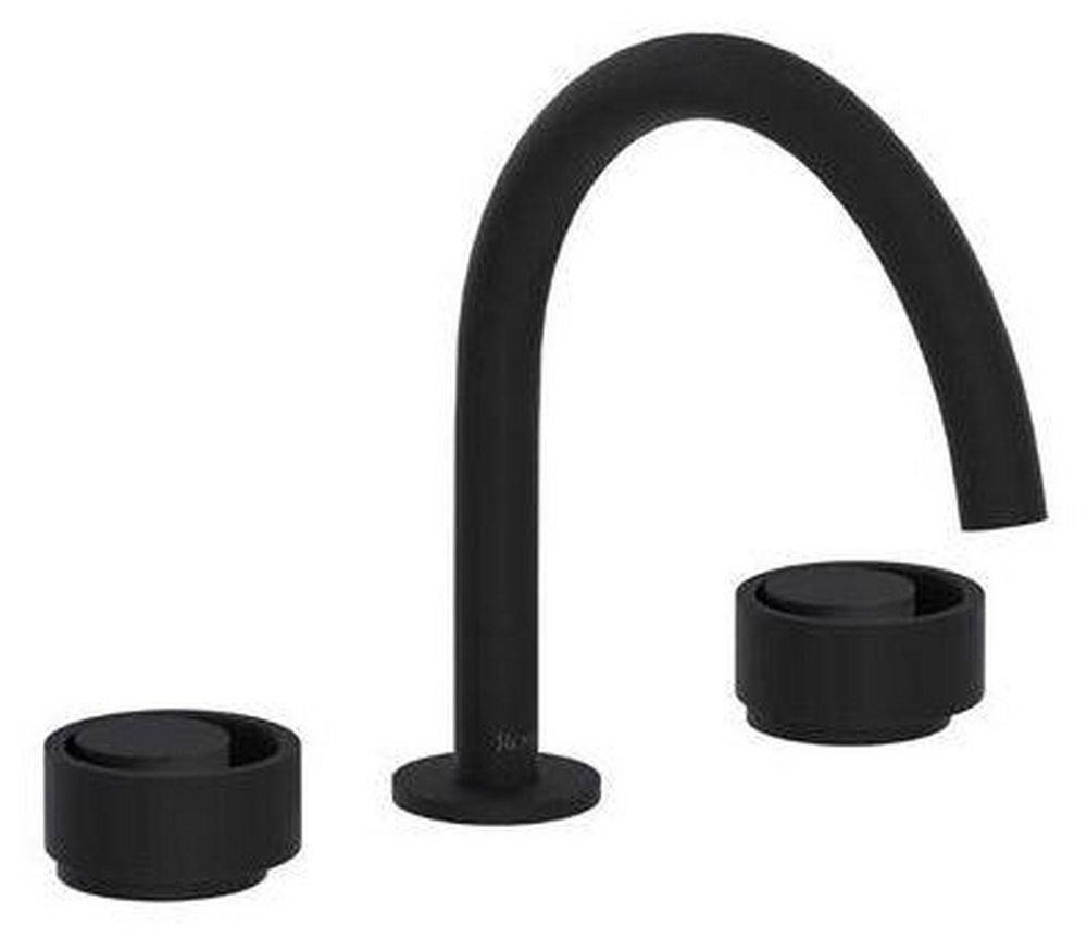 ROHL&reg; Matte Black Two Handle Widespread Bathroom Sink Faucet Knob Handle 