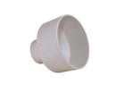 Multi-Fittings Corporation White Hub Socket Weld SDR 35 PVC Sewer Coupling 