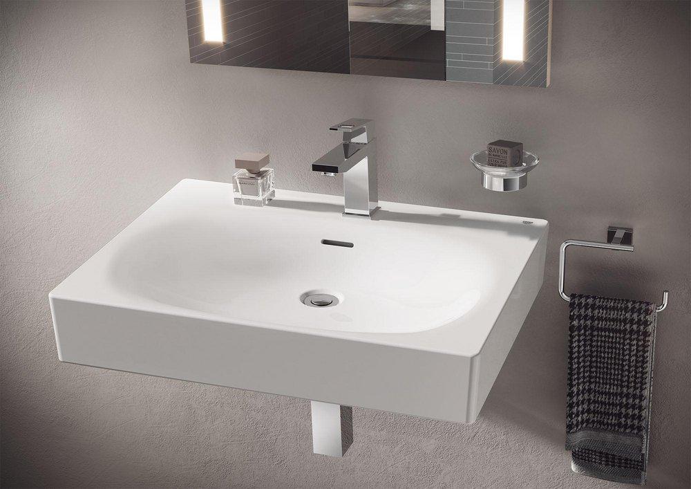 19-1/8 in. Wall Mount Rectangular Fireclay Bathroom Sink in Alpine White 