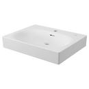 19-1/8 in. Wall Mount Rectangular Fireclay Bathroom Sink in Alpine White 