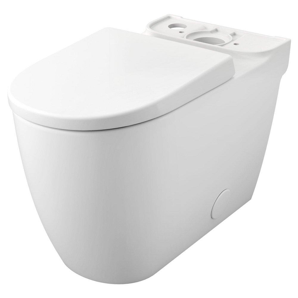 Elongated Toilet Bowl in Alpine White 
