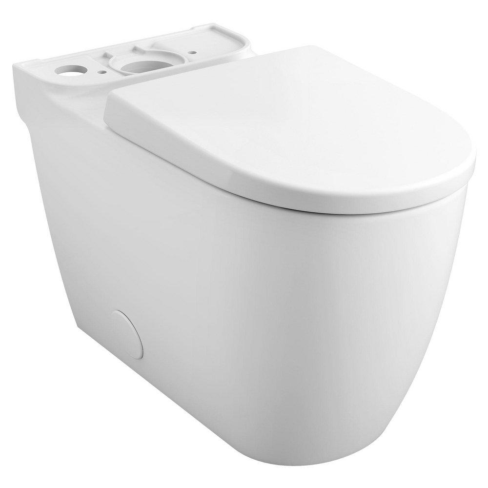 Elongated Toilet Bowl in Alpine White 