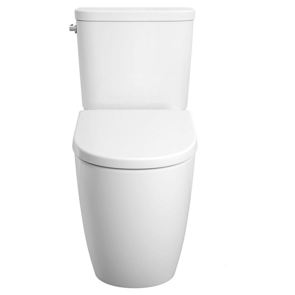 1.28 gpf Elongated Two Piece Toilet in Alpine White 