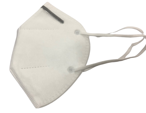 ENTOS White One Size Fits All Disposable KN95 Mask (Pack of 30) 