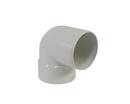 6 in. Hub x Spigot Solvent Weld Sewer Stop Straight SDR 35 PVC 90 Degree Elbow