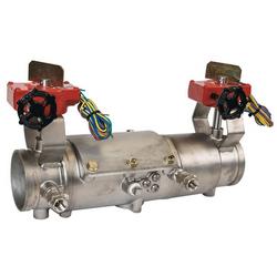 4 in 304 Stainless Steel Grooved Double Check Valve Assembly with Shutoff Valves and Test Cocks