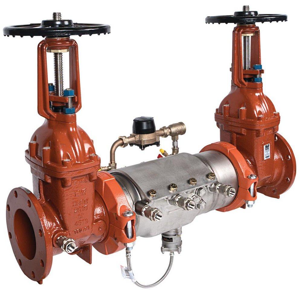 Ames Fire & Waterworks Stainless Steel Flanged Backflow Preventer 