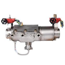 4 in 304 Stainless Steel Grooved Reduced Pressure Zone Assembly with Shutoff Valves and Test Cocks