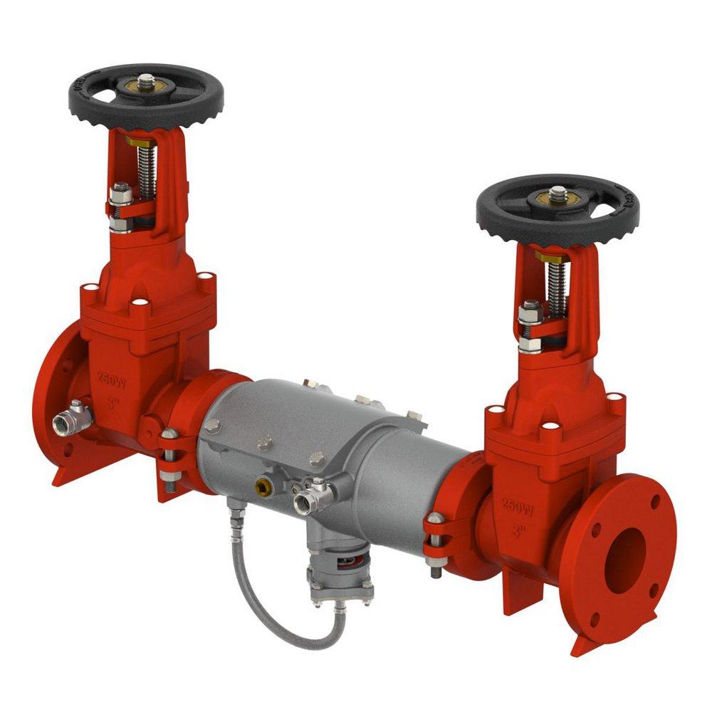 Ames Fire & Waterworks Stainless Steel Flanged Backflow Preventer 