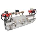 6 in 304 Stainless Steel Grooved Double Check Detector Assembly with Shutoff Valves, Water Meter and Test Cocks