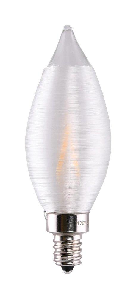 SATCO 4W Dimmable LED Candelabra E-12 Bulb 