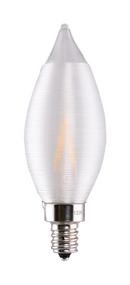SATCO 4W Dimmable LED Candelabra E-12 Bulb 