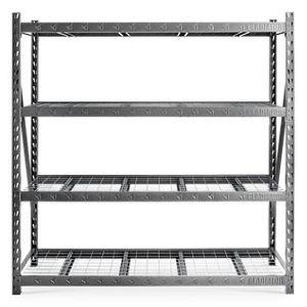 90 IN HEAVY RACK SHELVING 