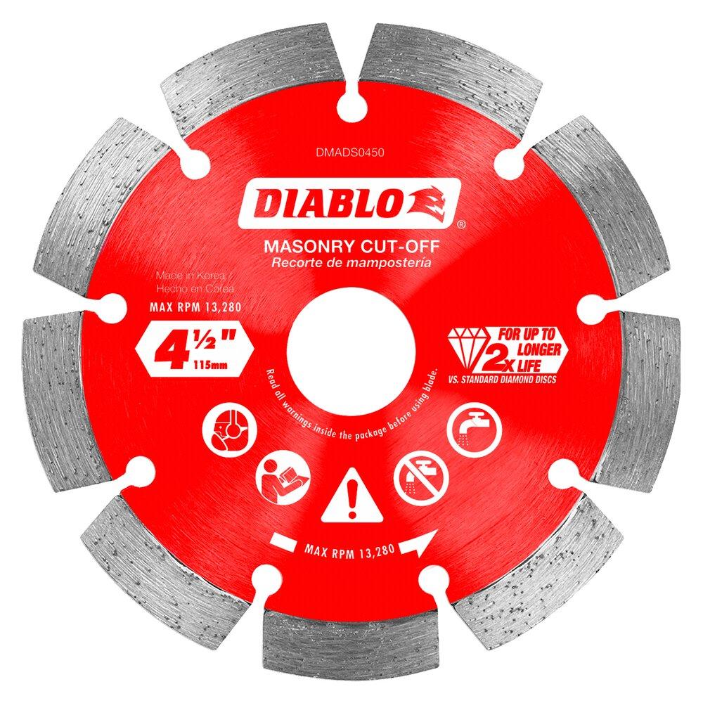 Diablo Tools Masonry Cutting Cut Off Disc 