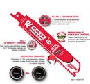 Diablo Tools Red 12 Teeth Per Inch Reciprocating Saw 1 Piece 