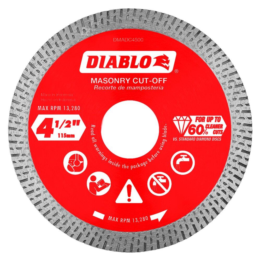 Diablo Tools Masonry Cutting Cut Off Disc 