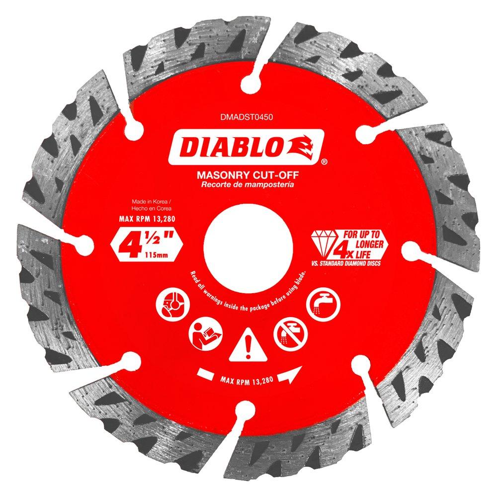 Diablo Tools Masonry Cutting Cut Off Disc 