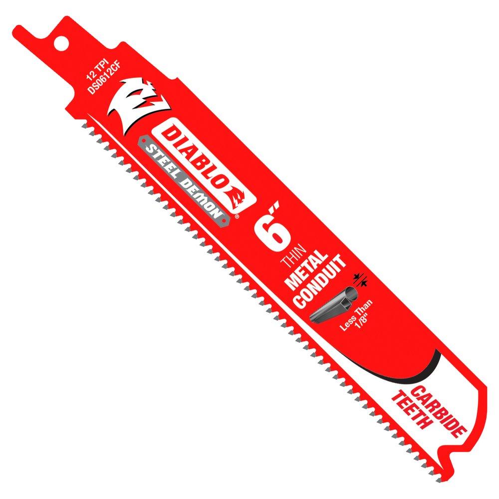 Diablo Tools Red 12 Teeth Per Inch Reciprocating Saw 1 Piece 