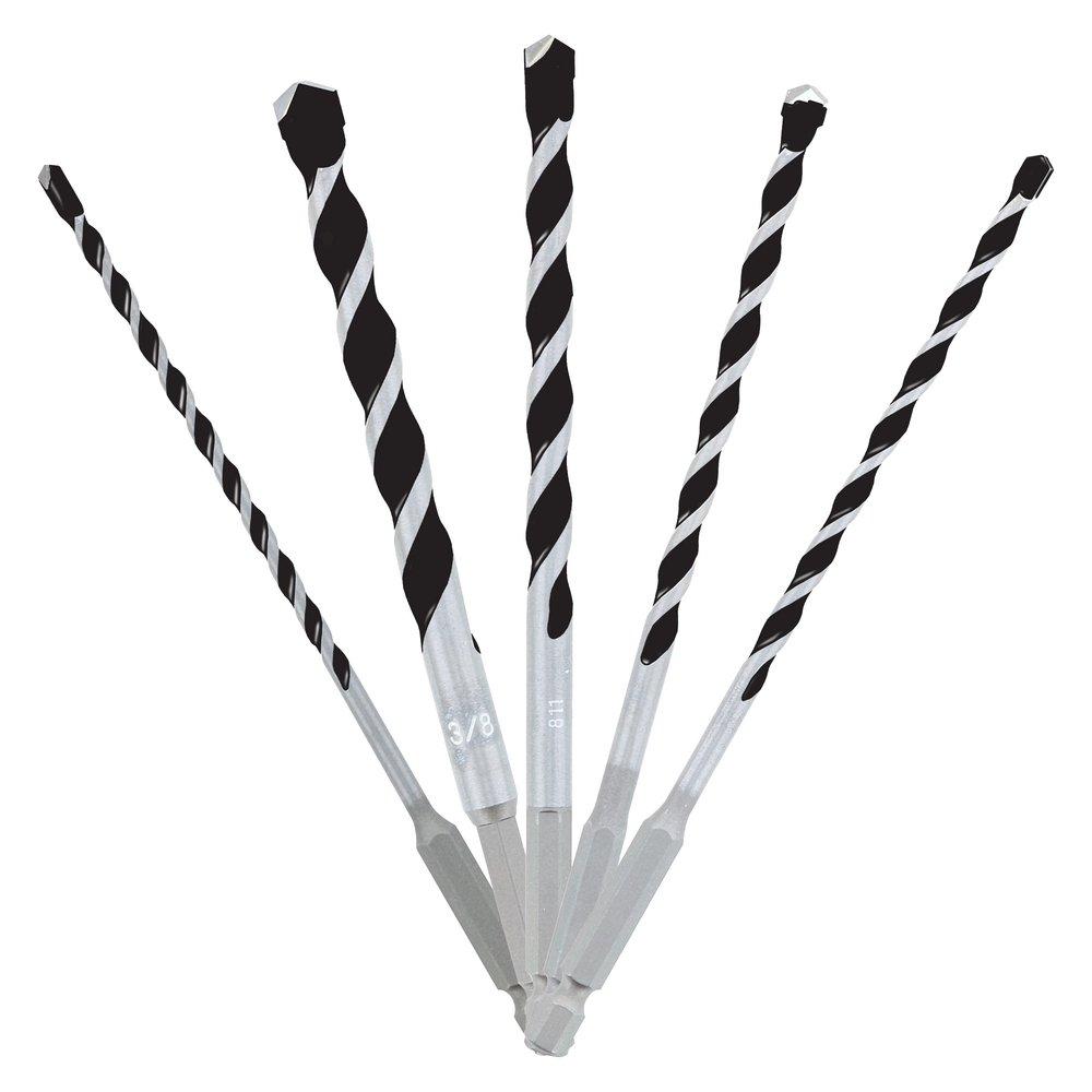 Diablo Tools 5/32 - 3/8 in. Hex Hammer Drill Bit 