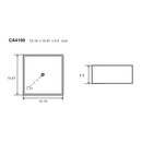 Caracalla 15-3/4" Vessel Bathroom Sink 