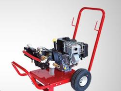 Hydrostatic Test Pump with Tank & 2 Wheels