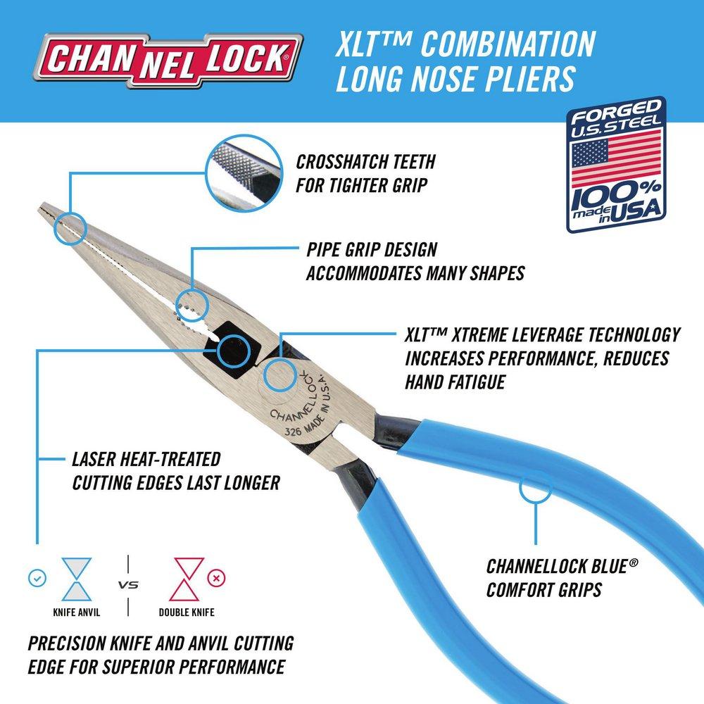 CHANNELLOCK&reg; Polished 2.08 in. Plier 