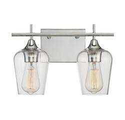 Octave 2 Light 14" Wide Bathroom Vanity Light