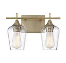 Octave 2 Light 14" Wide Bathroom Vanity Light 
