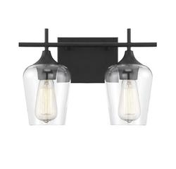 Octave 2 Light 14" Wide Bathroom Vanity Light