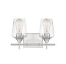 Octave 2 Light 14" Wide Bathroom Vanity Light 
