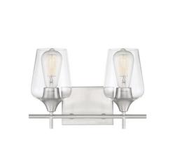 Octave 2 Light 14" Wide Bathroom Vanity Light