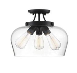 OCTAVE BLAC 3 60W MED INCAND/LED CEIL LGHT