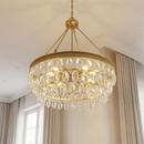 Windham 6 Light 28" Wide Crystal Chandelier 