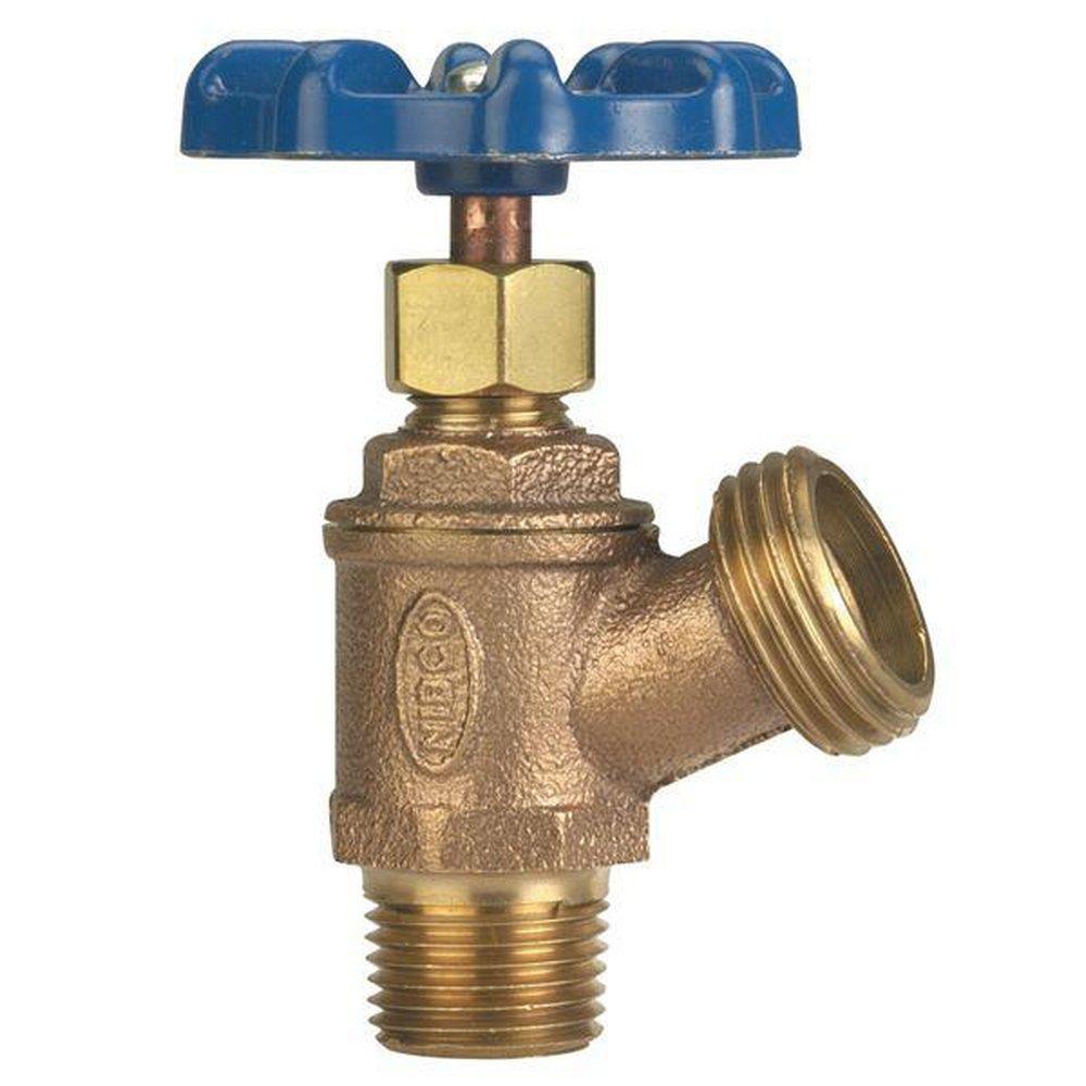 NIBCO Sweat x Male Threaded Boiler Drain Valve 