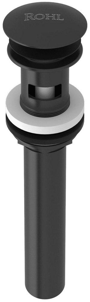 ROHL&reg; Matte Black 5-45/64 in. Bathroom Sink Drain 