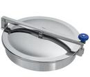 Circular Manway Door, 24-41/100 in. Electropolished (100 mm Frame Height) 