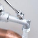 Speakman Rough Chrome Plated Two Cross Handle Wall Mount Service Faucet 