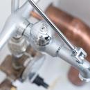 Speakman Rough Chrome Plated Two Cross Handle Wall Mount Service Faucet 